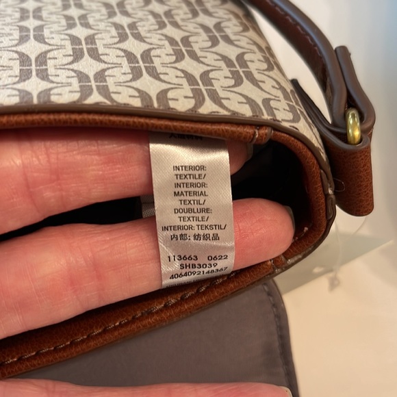 Fossil Women's Gabriella Printed PVC Small Flap Crossbody NWT - Picture 15 of 17